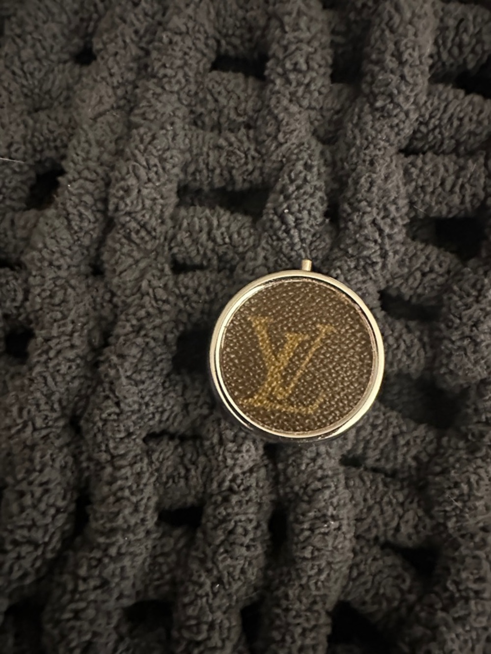 Upcycled!! Louis Vuitton // Brown & Gold Monogram Pill Case